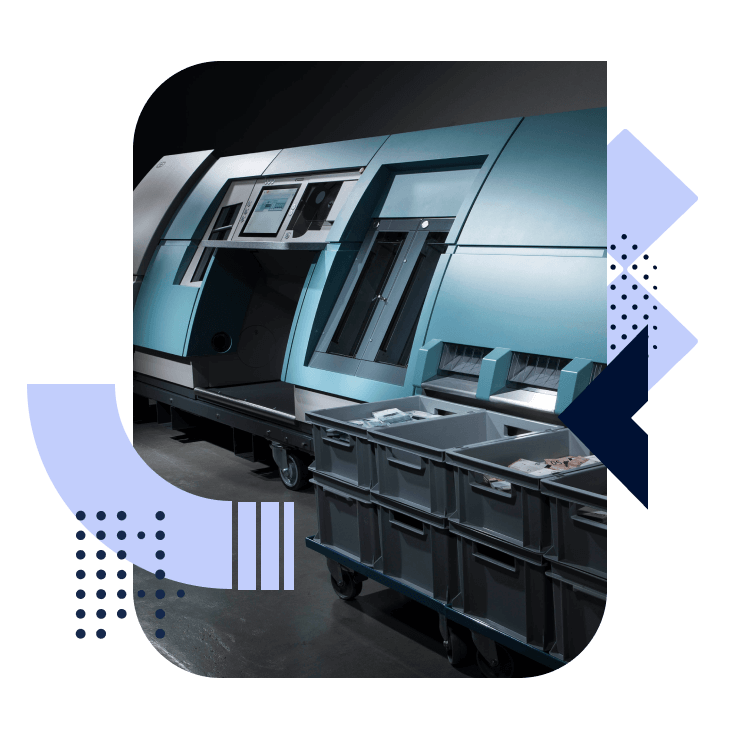 BPS M3 - Banknote Processing System - Equipamento de nota BPS M3(fornecedor G+D)